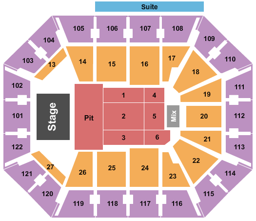 Mohegan Sun Arena Dave Matthews Band Seating Chart